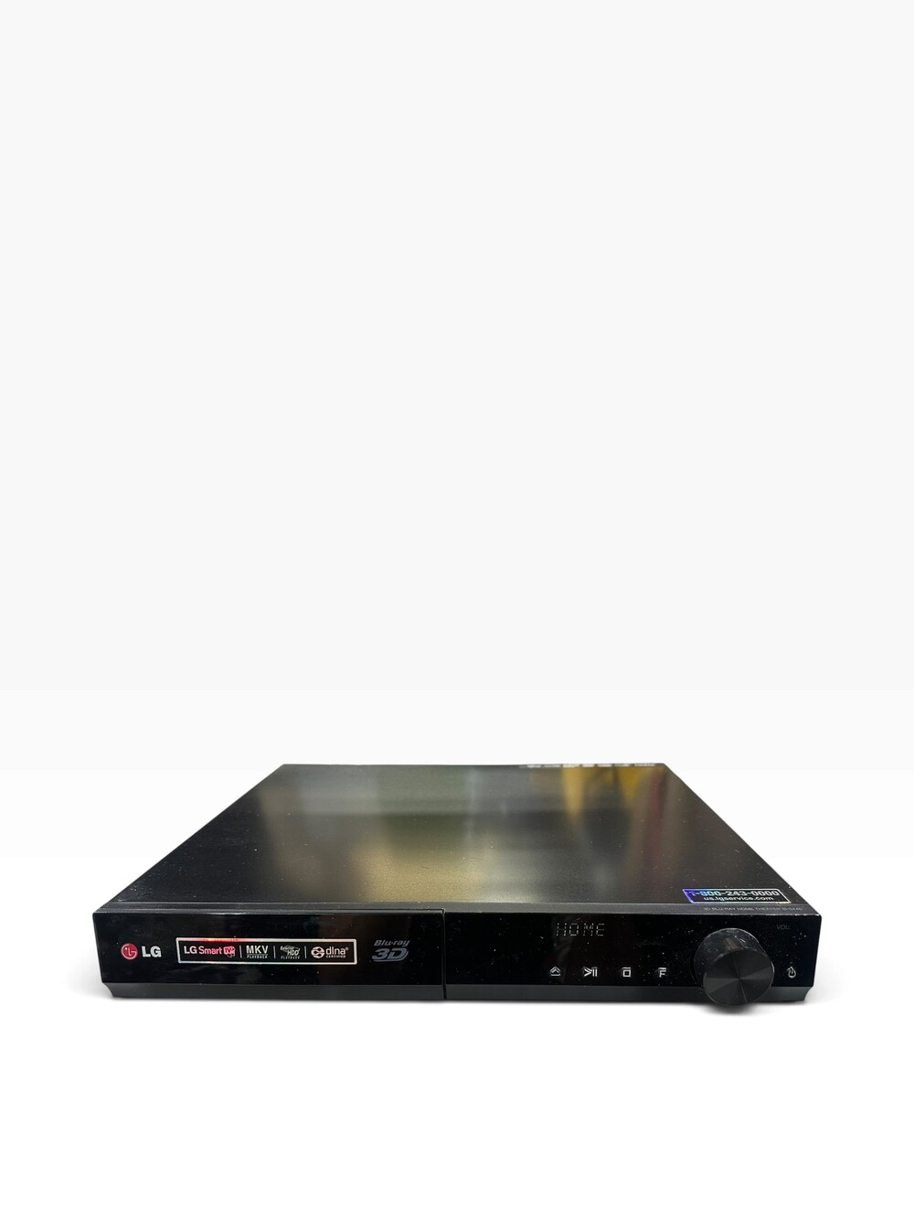 LG Blu-ray Disc Home Theater Player Black with Remote Control
